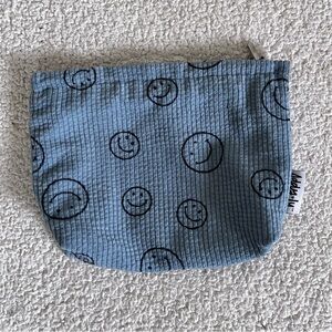 Smiley Face Blue Mini Bag